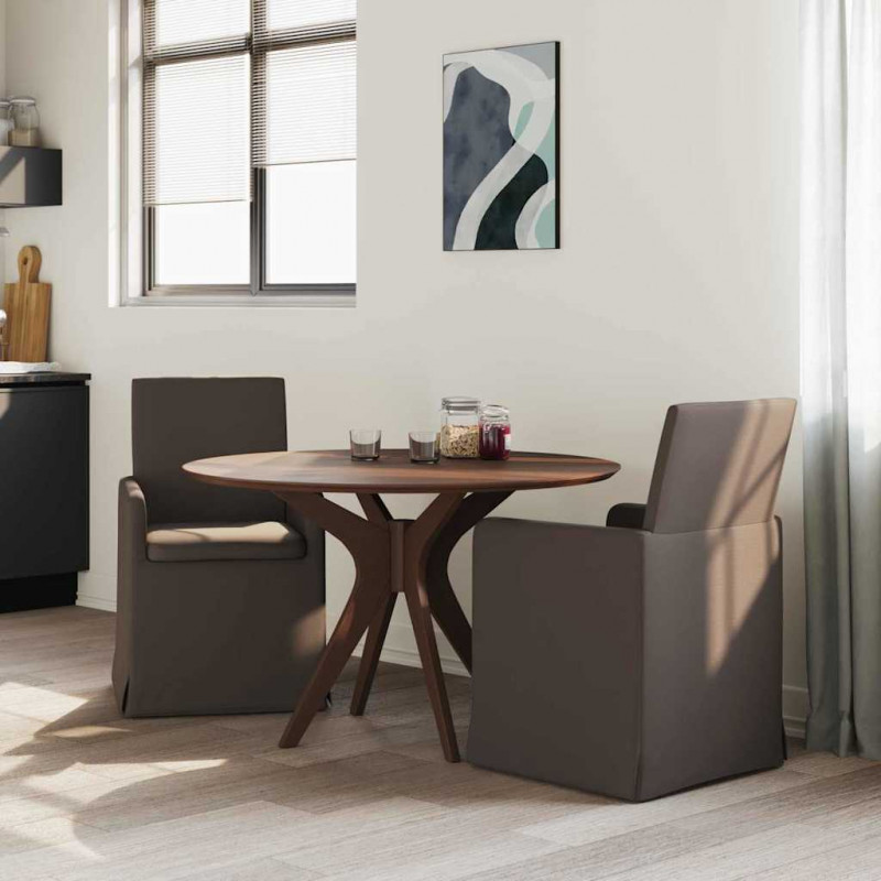 Krzesła jadalne 2 pcs ciemno szary 57 x 67 x 95 cm Płótno