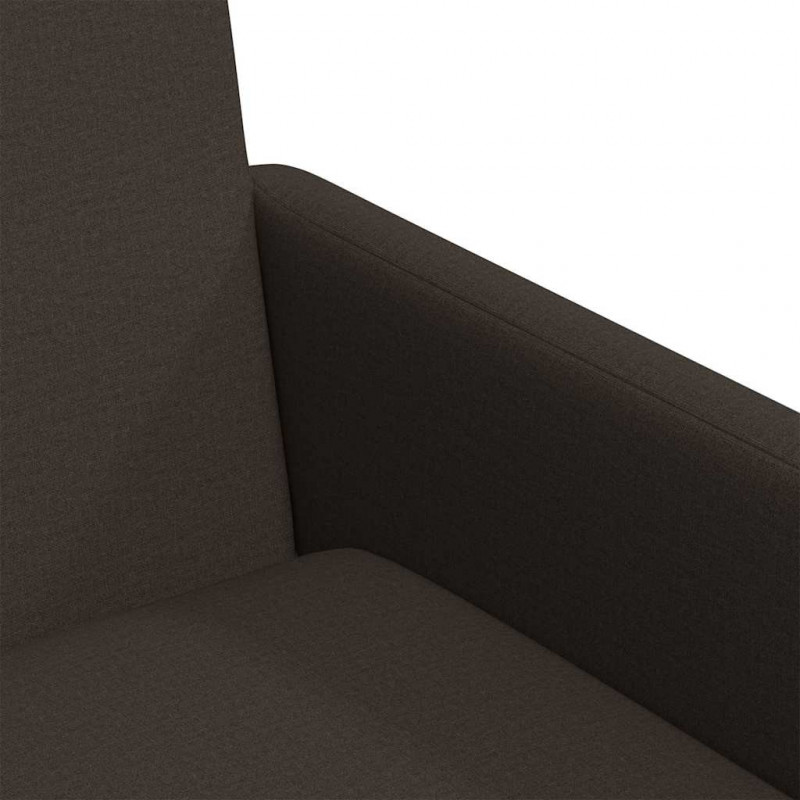 Krzesła jadalne 2 pcs ciemno szary 57 x 67 x 95 cm Płótno