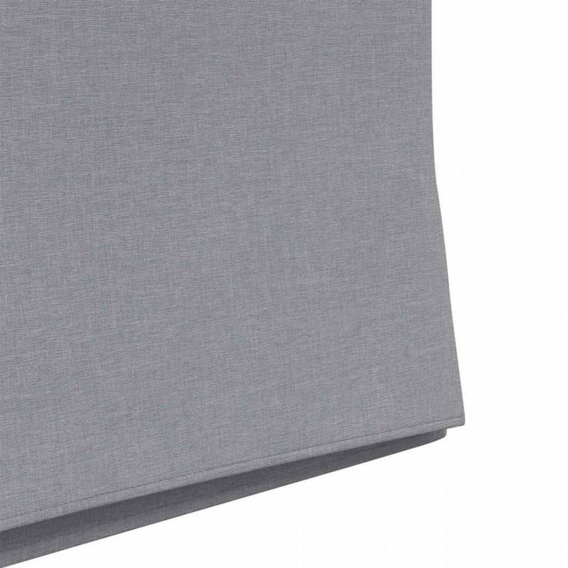 Krzesła jadalne 2 pcs Jasnoszary 57 x 67 x 95 cm tkanina
