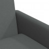 Krzesła jadalne 2 pcs ciemno szary 57 x 67 x 95 cm tkanina