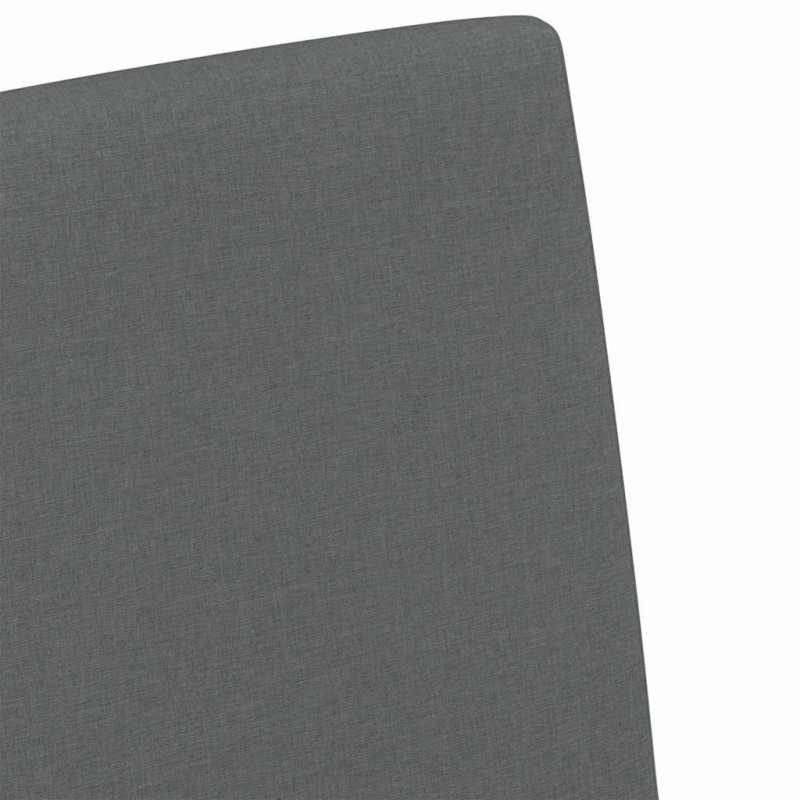 Krzesła jadalne 2 pcs ciemno szary 57 x 67 x 95 cm tkanina