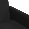 Krzesła jadalne 2 pcs Czarny 57 x 67 x 95 cm tkanina