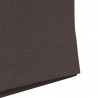Krzesła jadalne 2 pcs ciemnobrązowy 57 x 67 x 95 cm tkanina