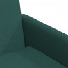 Krzesła jadalne 2 pcs Ciemnozielony 57 x 67 x 95 cm tkanina