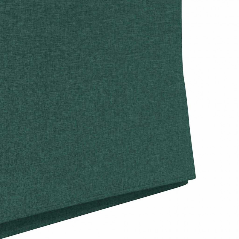 Krzesła jadalne 2 pcs Ciemnozielony 57 x 67 x 95 cm tkanina