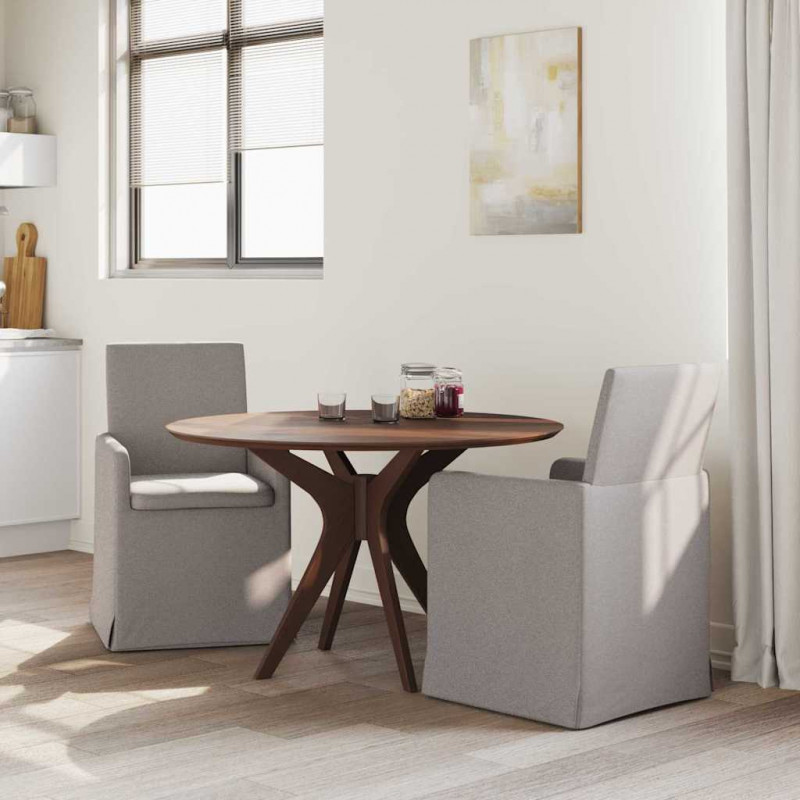 Krzesła jadalne 2 pcs Ciemnoszary 57 x 67 x 95 cm tkanina