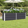 Donica Antracyt 160 x 40 x 45 cm Stal