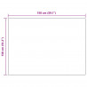 Koc Granatowy 130 x 150 cm Polar