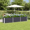 Donica Antracyt 240 x 40 x 45 cm Stal