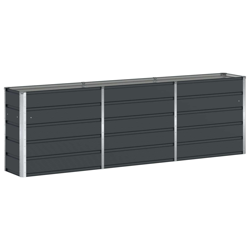 Donica Antracyt 160 x 40 x 75 cm Stal