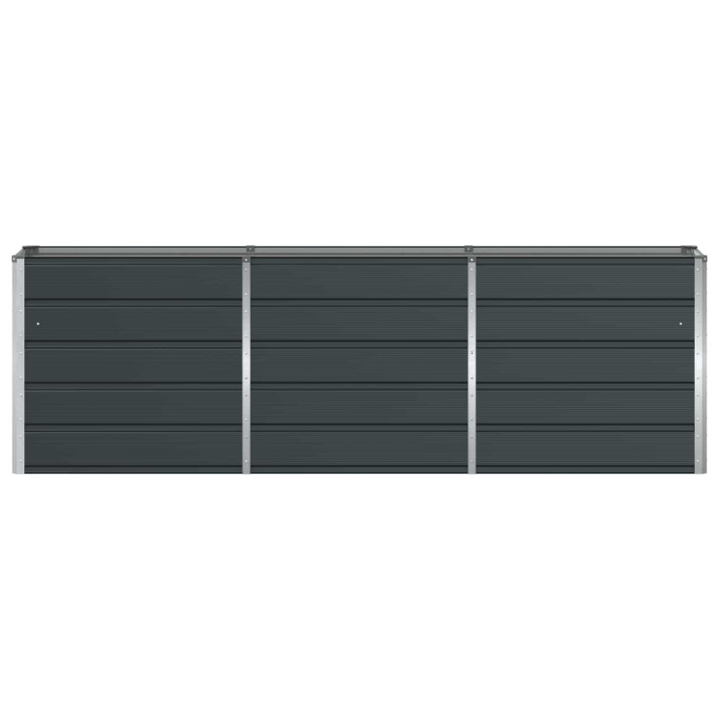 Donica Antracyt 160 x 40 x 75 cm Stal