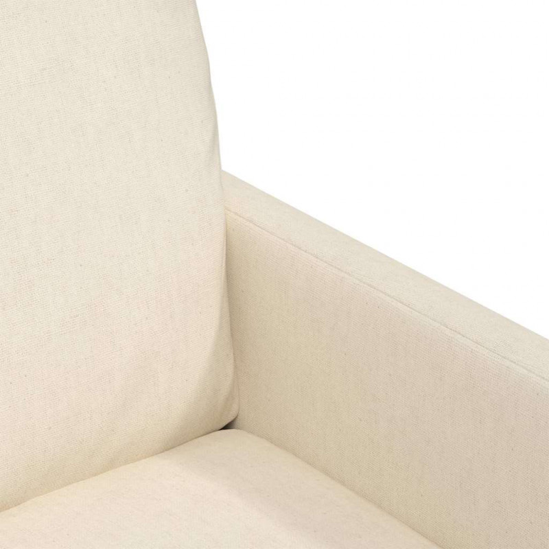 Krzesła jadalne 2 pcs Beżowy 57 x 67 x 98 cm Płótno