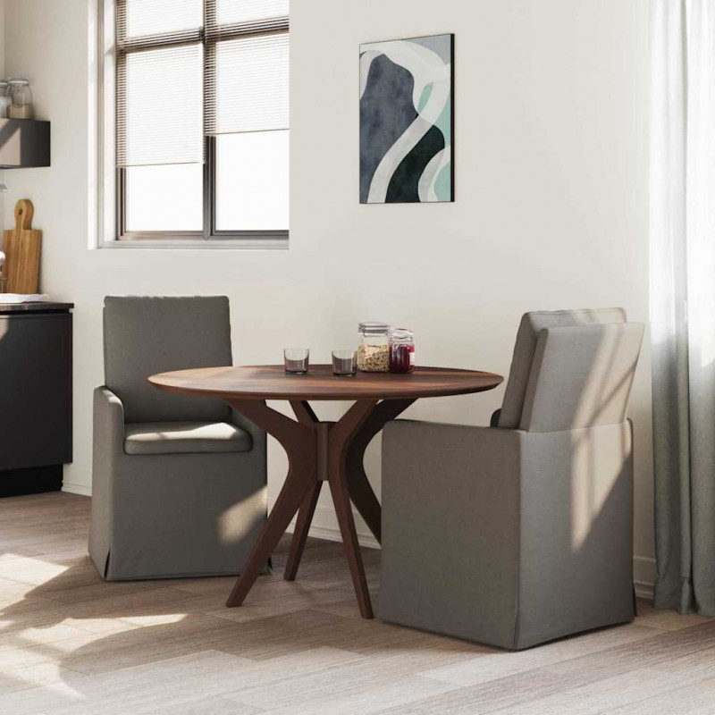 Krzesła jadalne 2 pcs Jasnoszary 57 x 67 x 98 cm Płótno