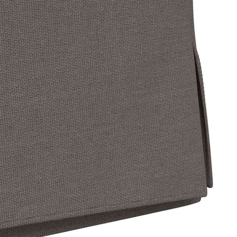 Krzesła jadalne 2 pcs Jasnoszary 57 x 67 x 98 cm Płótno