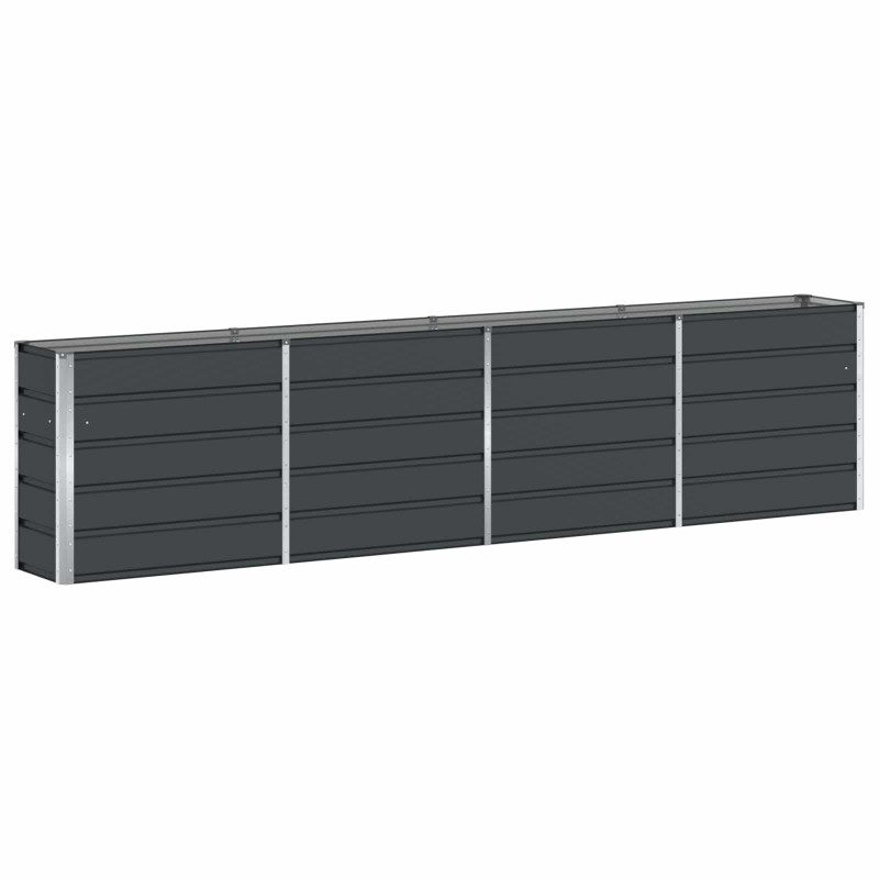 Donica Antracyt 160 x 40 x 75 cm Stal