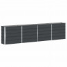 Donica Antracyt 160 x 40 x 75 cm Stal
