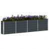 Donica Antracyt 160 x 40 x 75 cm Stal