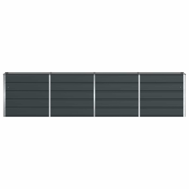 Donica Antracyt 160 x 40 x 75 cm Stal