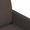 Krzesła jadalne 2 pcs ciemno szary 57 x 67 x 98 cm Płótno