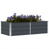 Donica Antracyt 160 x 80 x 45 cm Stal