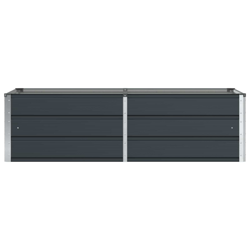 Donica Antracyt 160 x 80 x 45 cm Stal