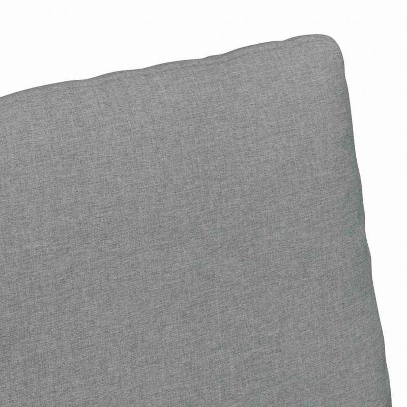 Krzesła jadalne 2 pcs Jasnoszary 57 x 67 x 98 cm tkanina