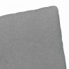 Krzesła jadalne 2 pcs Jasnoszary 57 x 67 x 98 cm tkanina