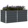 Donica Antracyt 160 x 80 x 75 cm Stal