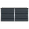 Donica Antracyt 160 x 80 x 75 cm Stal