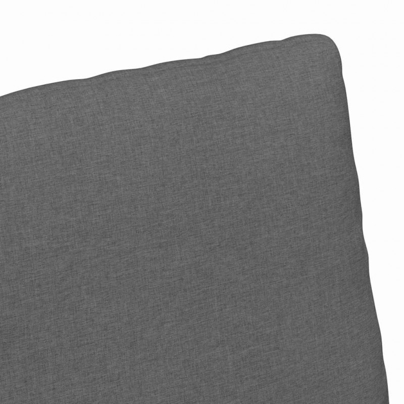 Krzesła jadalne 2 pcs ciemno szary 57 x 67 x 98 cm tkanina