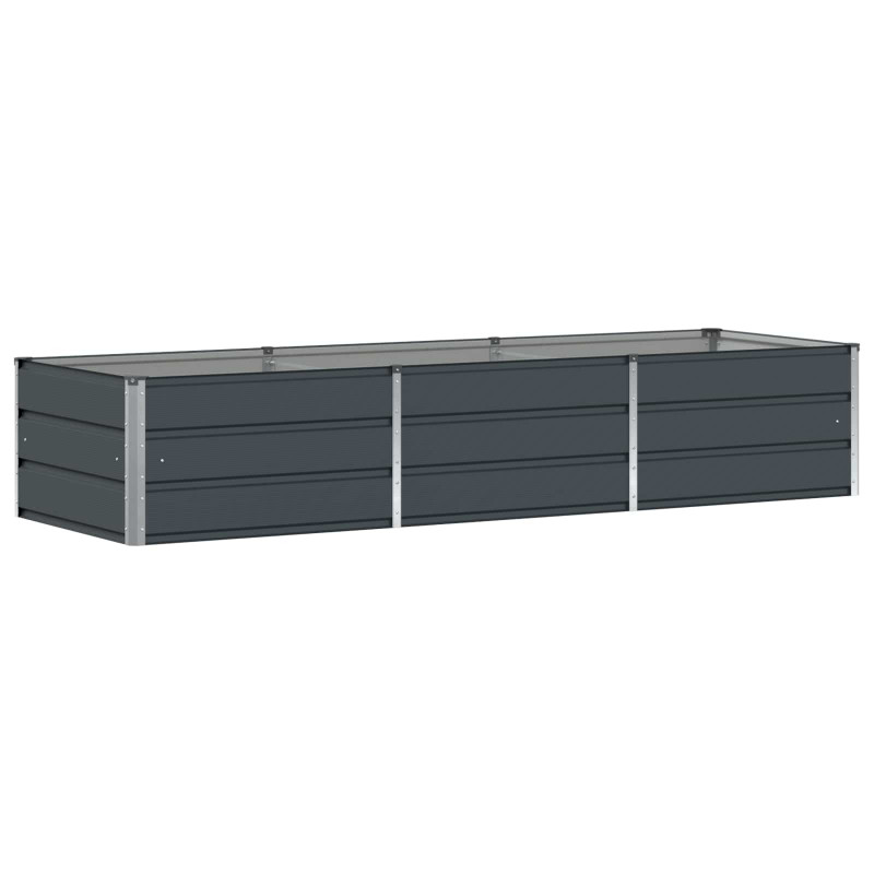 Donica Antracyt 240 x 80 x 45 cm Stal