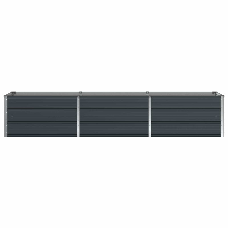 Donica Antracyt 240 x 80 x 45 cm Stal