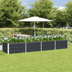 Donica Antracyt 320 x 80 x 45 cm Stal