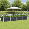 Donica Antracyt 320 x 80 x 45 cm Stal