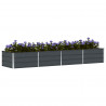 Donica Antracyt 320 x 80 x 45 cm Stal