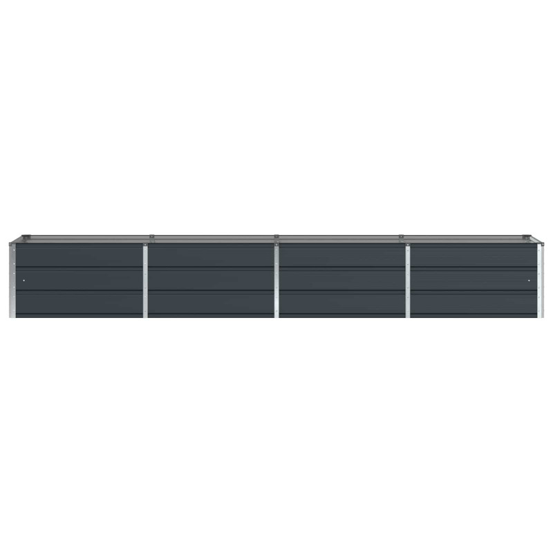 Donica Antracyt 320 x 80 x 45 cm Stal