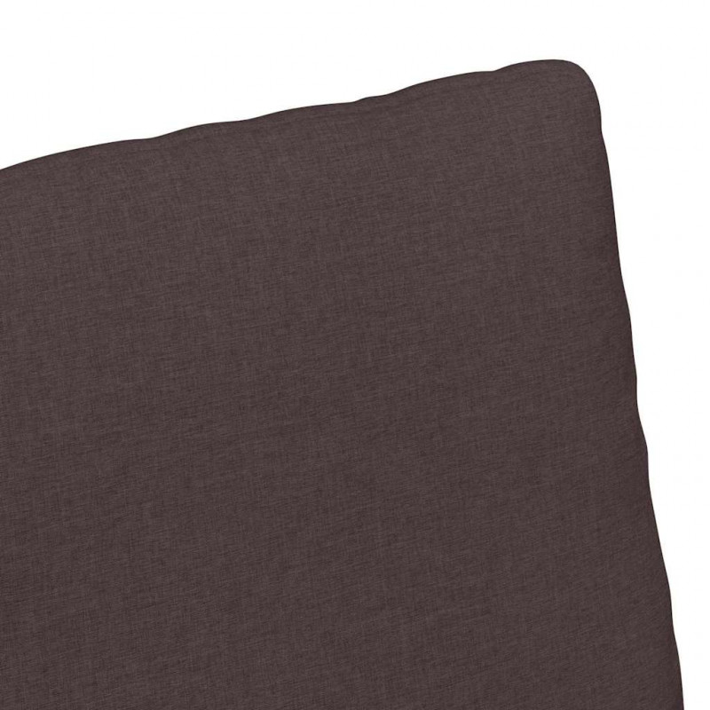 Krzesła jadalne 2 pcs ciemnobrązowy 57 x 67 x 98 cm tkanina