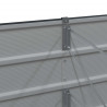 Donica Antracyt 320 x 80 x 45 cm Stal