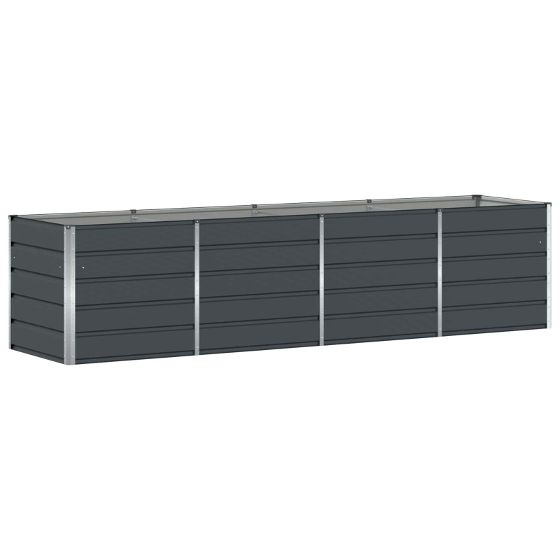 Donica Antracyt 320 x 80 x 75 cm Stal