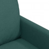 Krzesła jadalne 2 pcs Ciemnozielony 57 x 67 x 98 cm tkanina