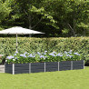 Donica Antracyt 400 x 80 x 45 cm Stal