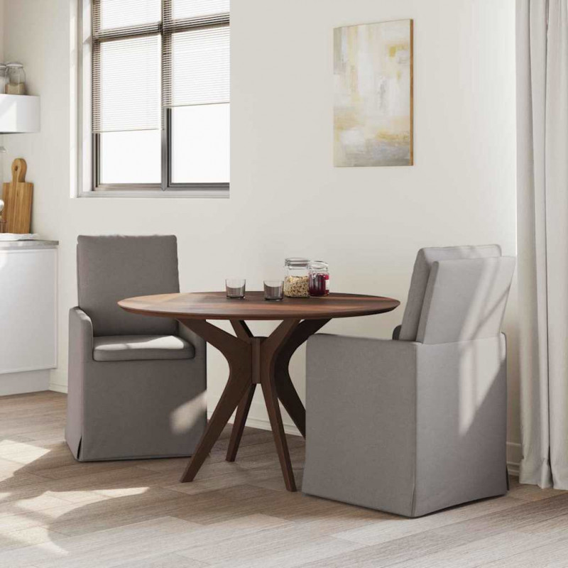 Krzesła jadalne 2 pcs Ciemnoszary 57 x 67 x 98 cm tkanina