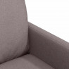 Krzesła jadalne 2 pcs Ciemnoszary 57 x 67 x 98 cm tkanina