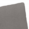 Krzesła jadalne 2 pcs Ciemnoszary 57 x 67 x 98 cm tkanina