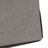 Krzesła jadalne 2 pcs Ciemnoszary 57 x 67 x 98 cm tkanina