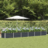 Donica Antracyt 480 x 80 x 45 cm Stal