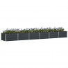 Donica Antracyt 480 x 80 x 45 cm Stal