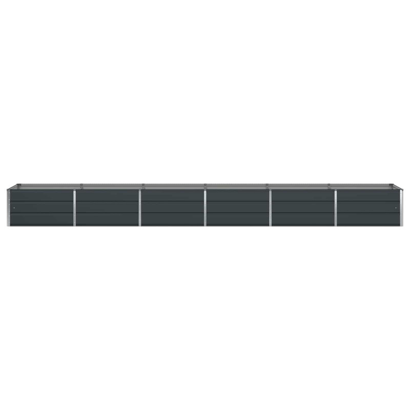 Donica Antracyt 480 x 80 x 45 cm Stal
