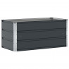 Donica Antracyt 100 x 50 x 45 cm Stal Galwanizowana