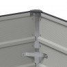 Donica Antracyt 100 x 50 x 45 cm Stal Galwanizowana